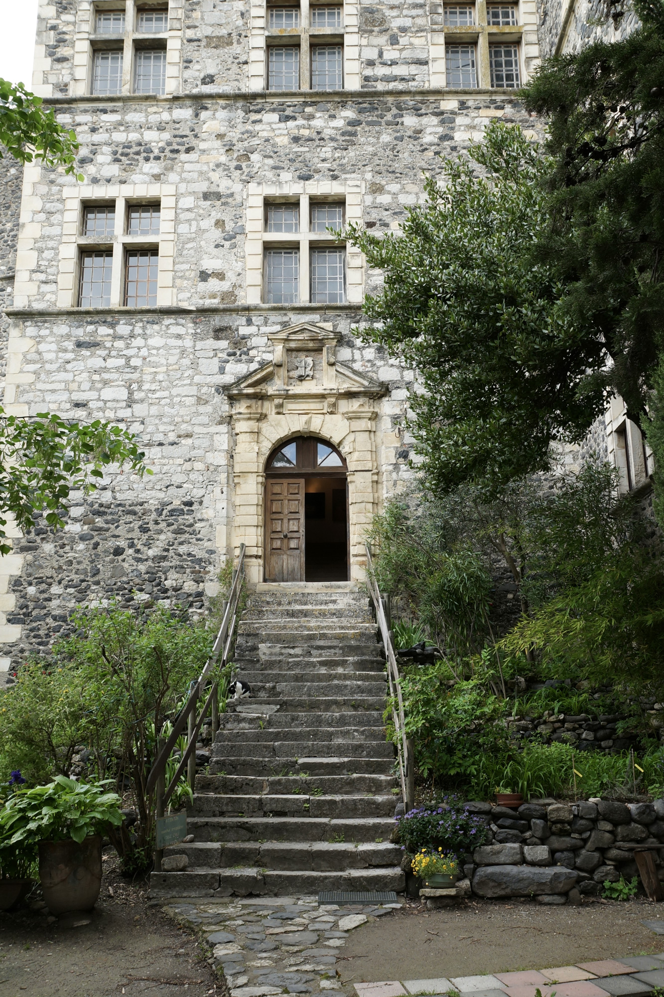 Les escaliers du chateau